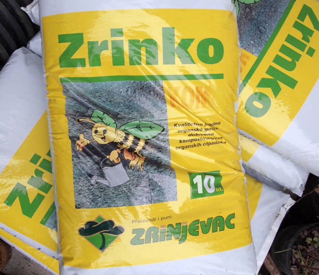 For every use of the recycling yard – compost bag “Zrinko”